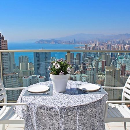 Skyline 20 Apartamento De Lujo Con Terraza Privada Y Vistas Al Mar Benidorm Eksteriør billede