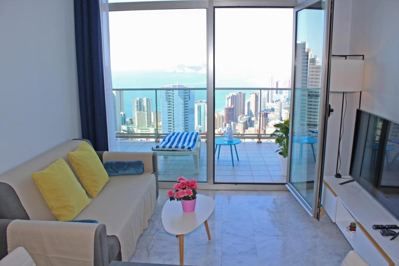 Skyline 20 Apartamento De Lujo Con Terraza Privada Y Vistas Al Mar Benidorm Eksteriør billede