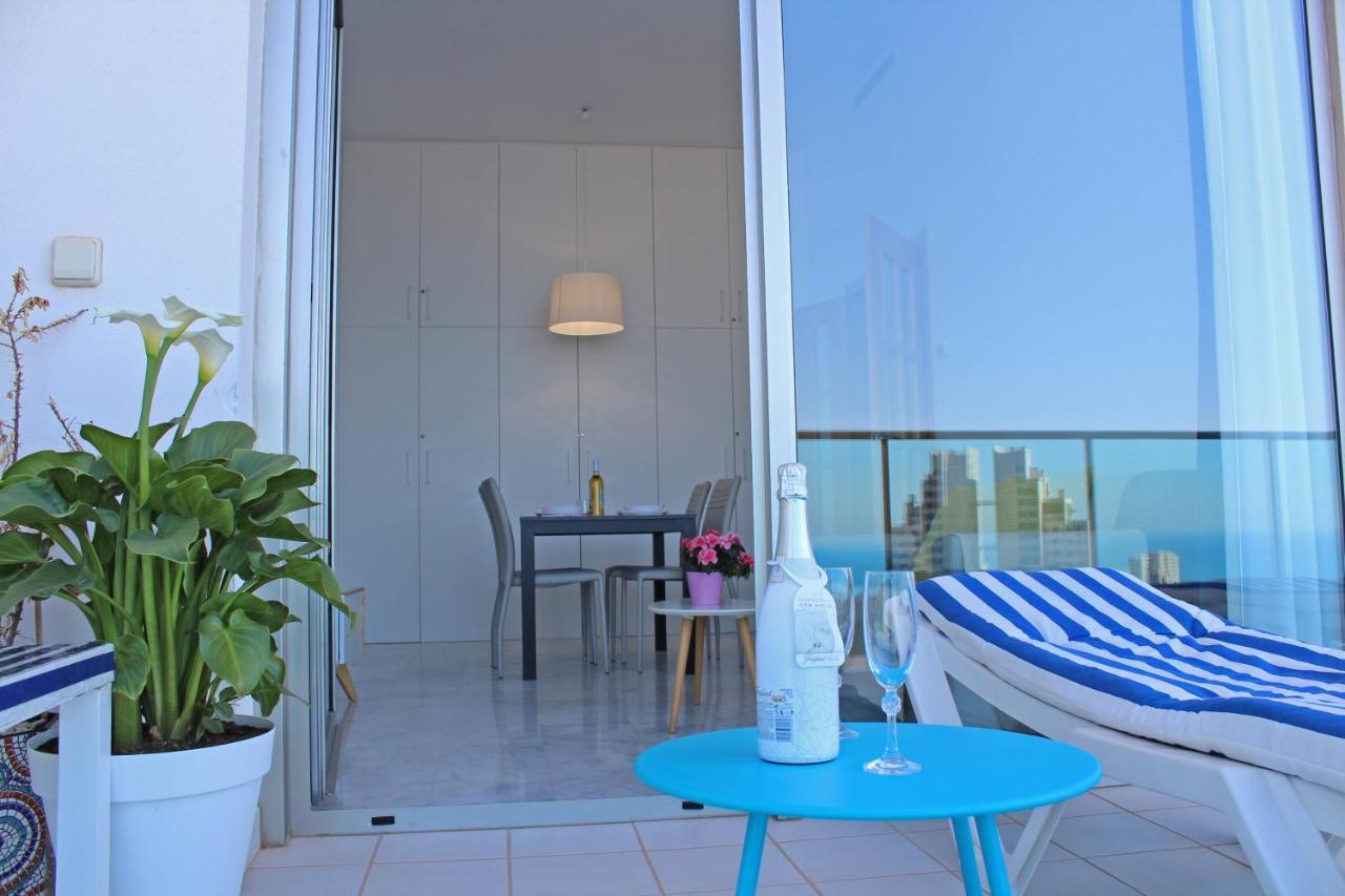 Skyline 20 Apartamento De Lujo Con Terraza Privada Y Vistas Al Mar Benidorm Eksteriør billede