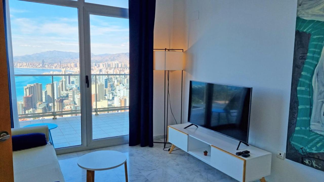 Skyline 20 Apartamento De Lujo Con Terraza Privada Y Vistas Al Mar Benidorm Eksteriør billede